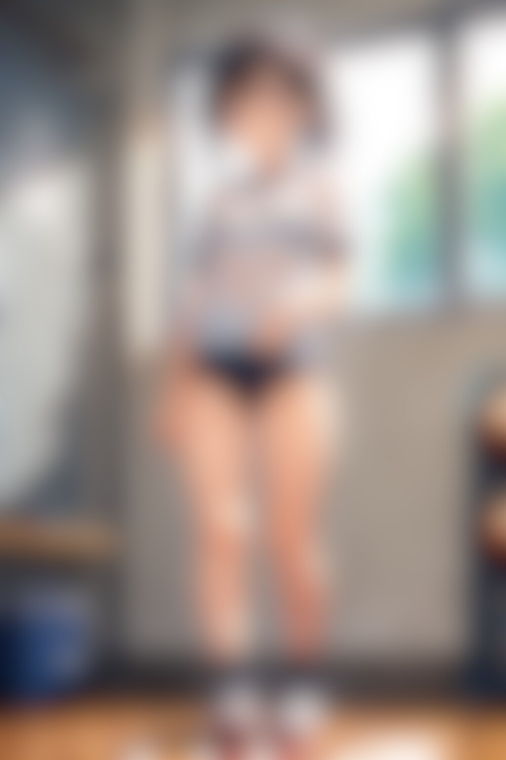 びしょ濡れ体操服プレイ(17)