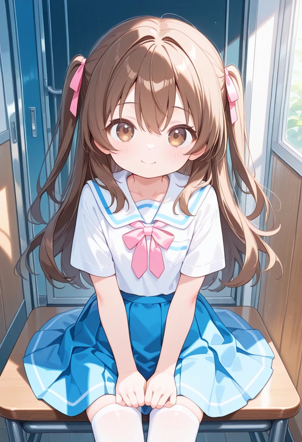 ピンクのリボン☆