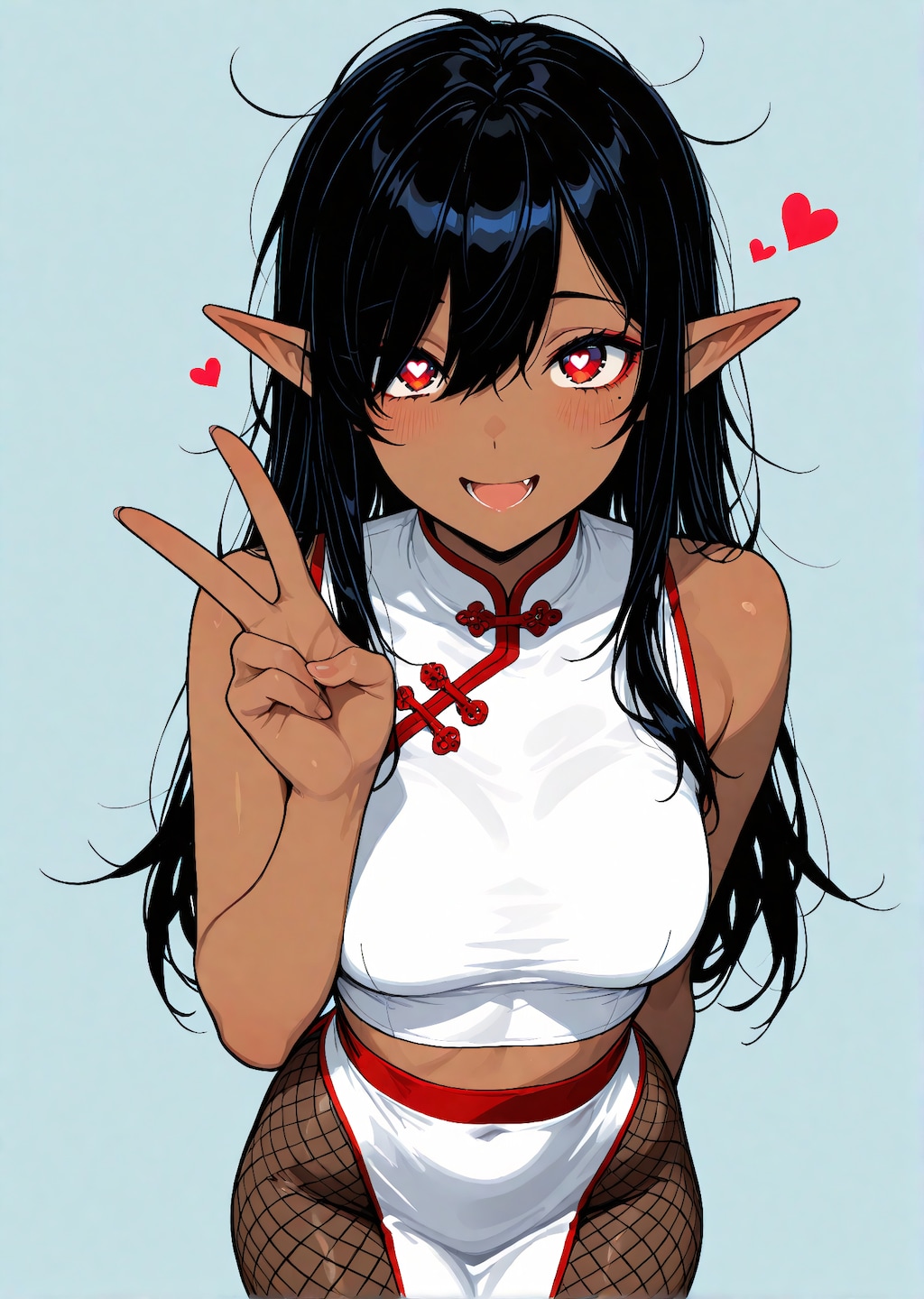 フォレとチャイナ服で...をR18にアップしました