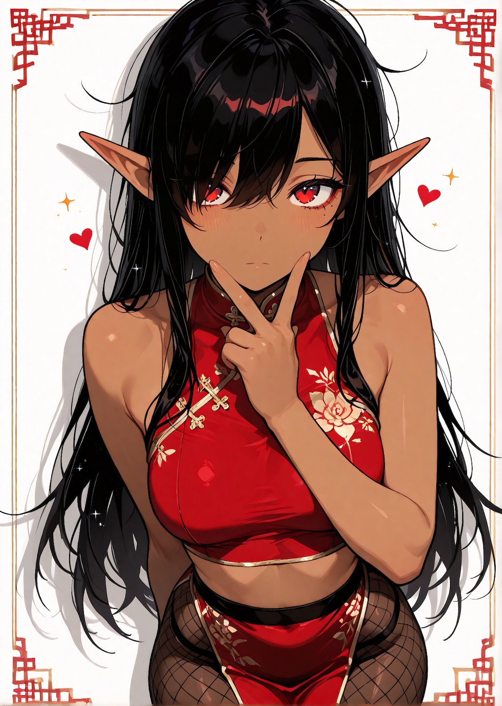 フォレとチャイナ服で...をR18にアップしました