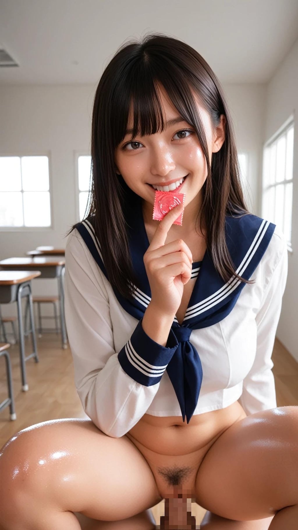 ゴム着用啓発動画の撮影