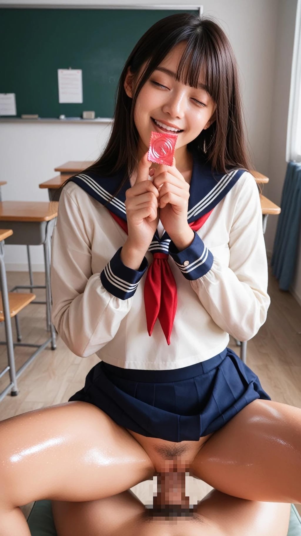 ゴム着用啓発動画の撮影