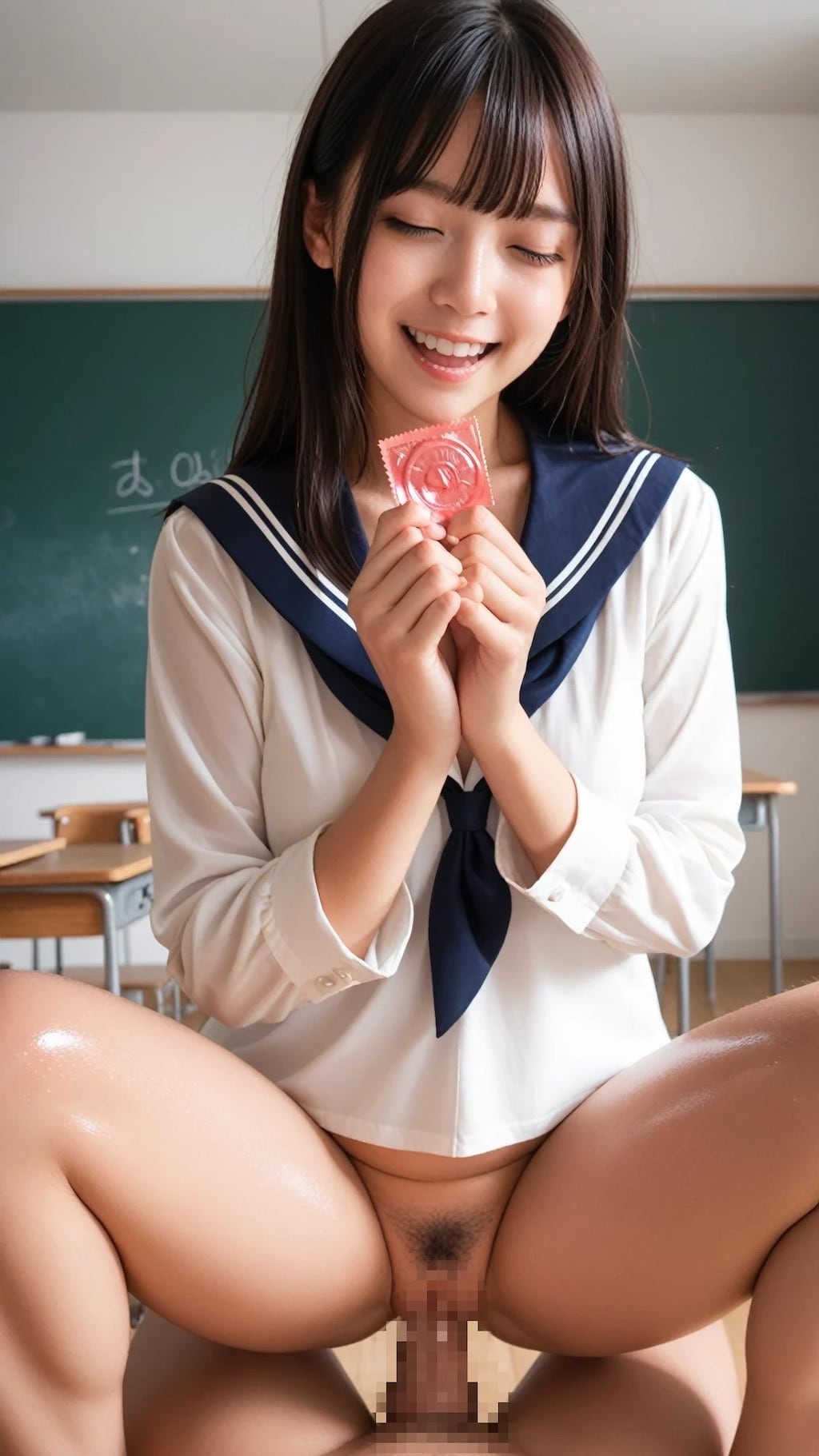 ゴム着用啓発動画の撮影