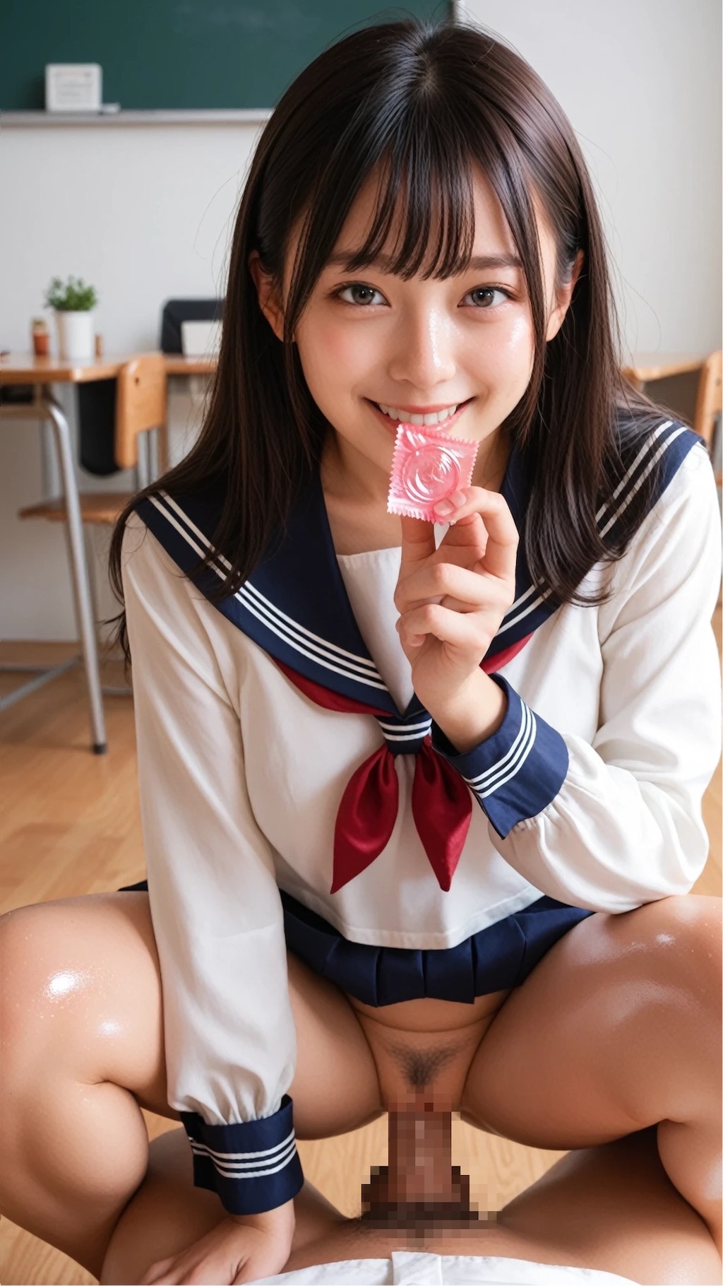 ゴム着用啓発動画の撮影