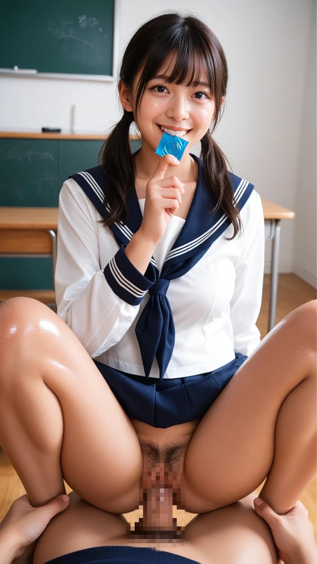 ゴム着用啓発動画の撮影