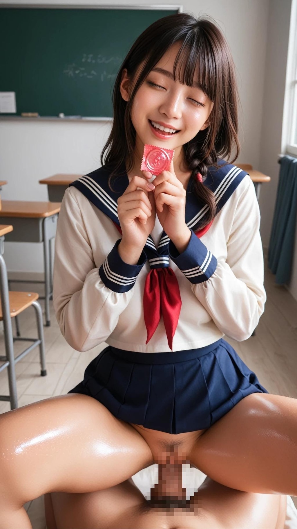 ゴム着用啓発動画の撮影