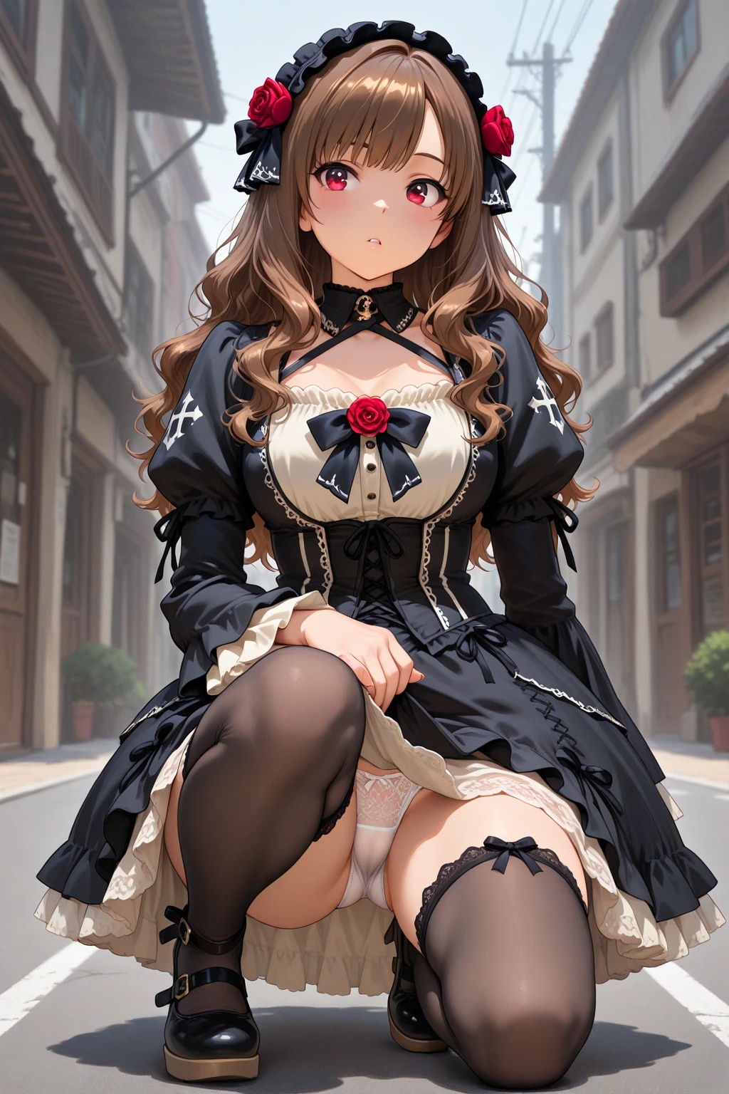 40枚:ゴシックなパンチラ