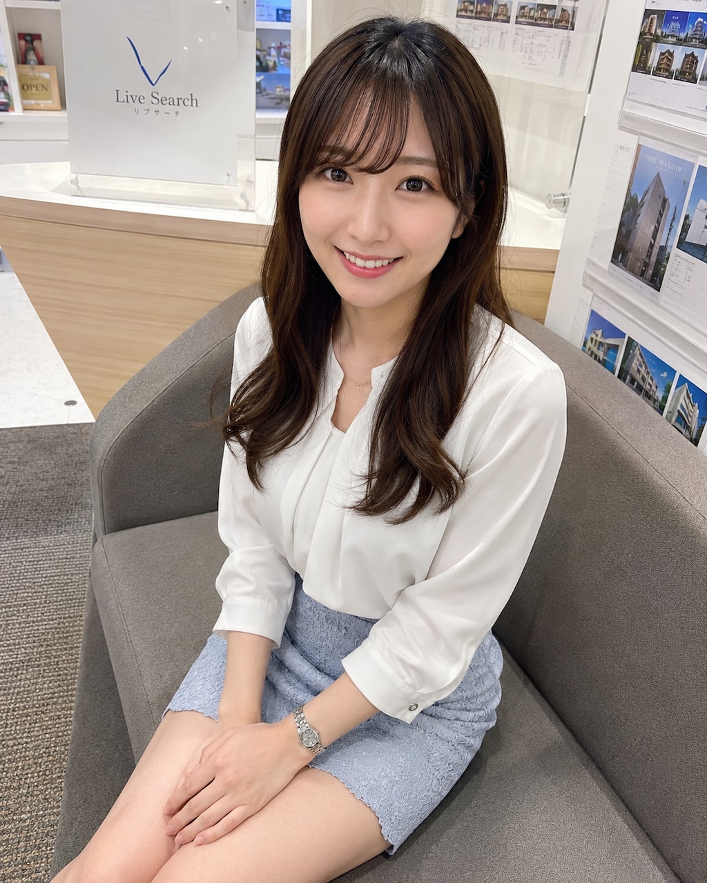 不動産屋のキレイなお姉さん💕