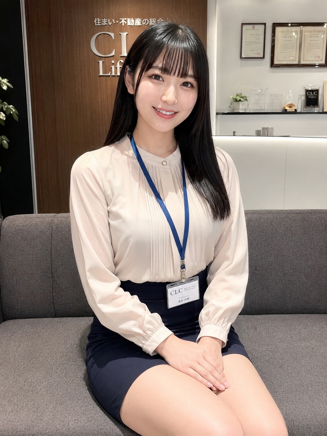 不動産屋のキレイなお姉さん💕