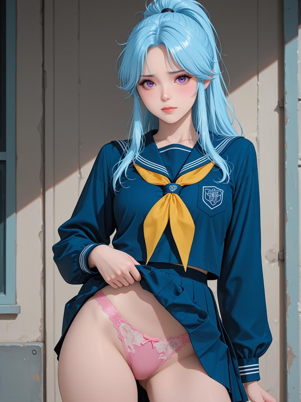セーラー服のぼたん