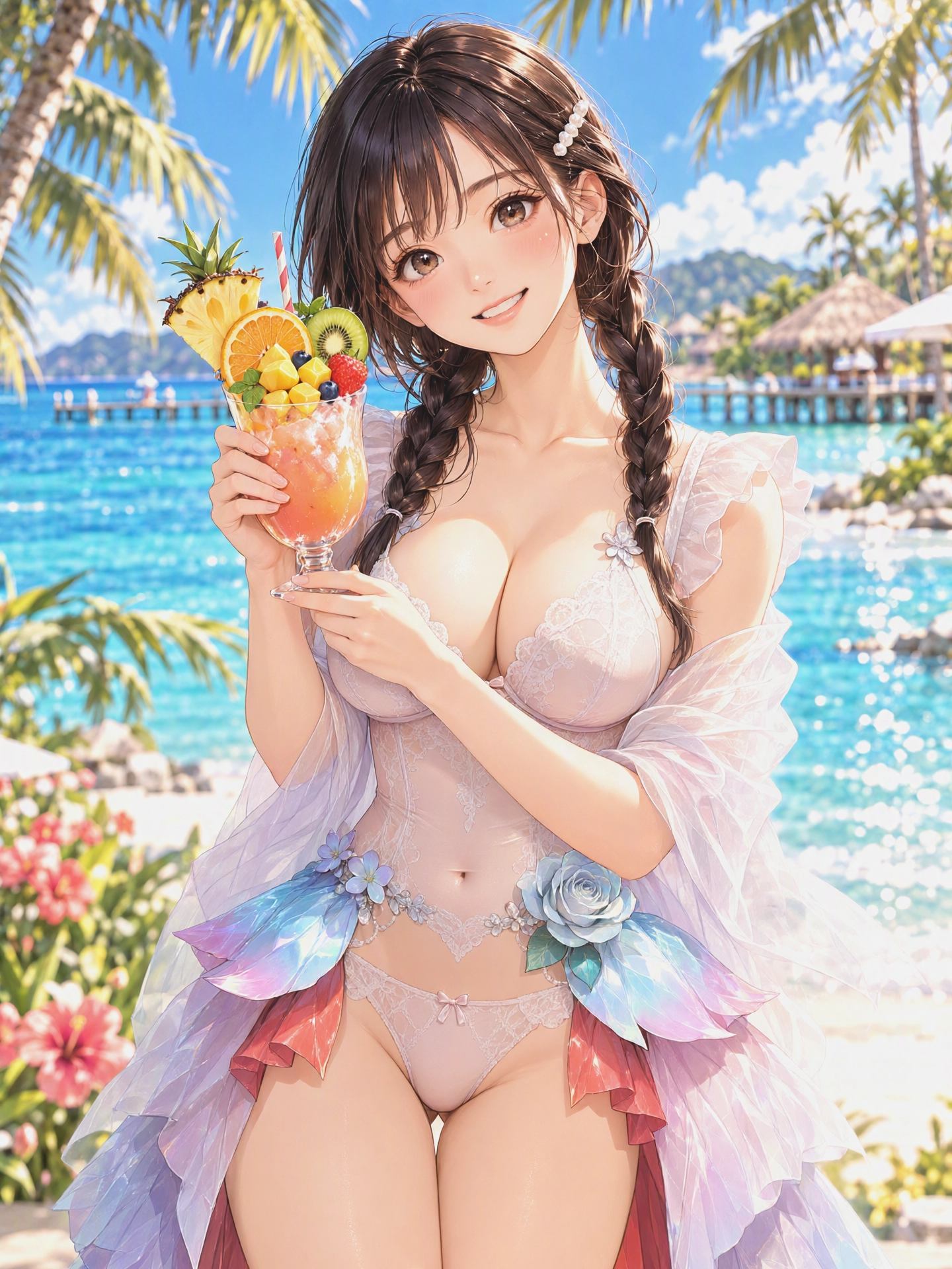 40枚⭐夏向けランジェリー❤️CM撮影 40人40色 №25