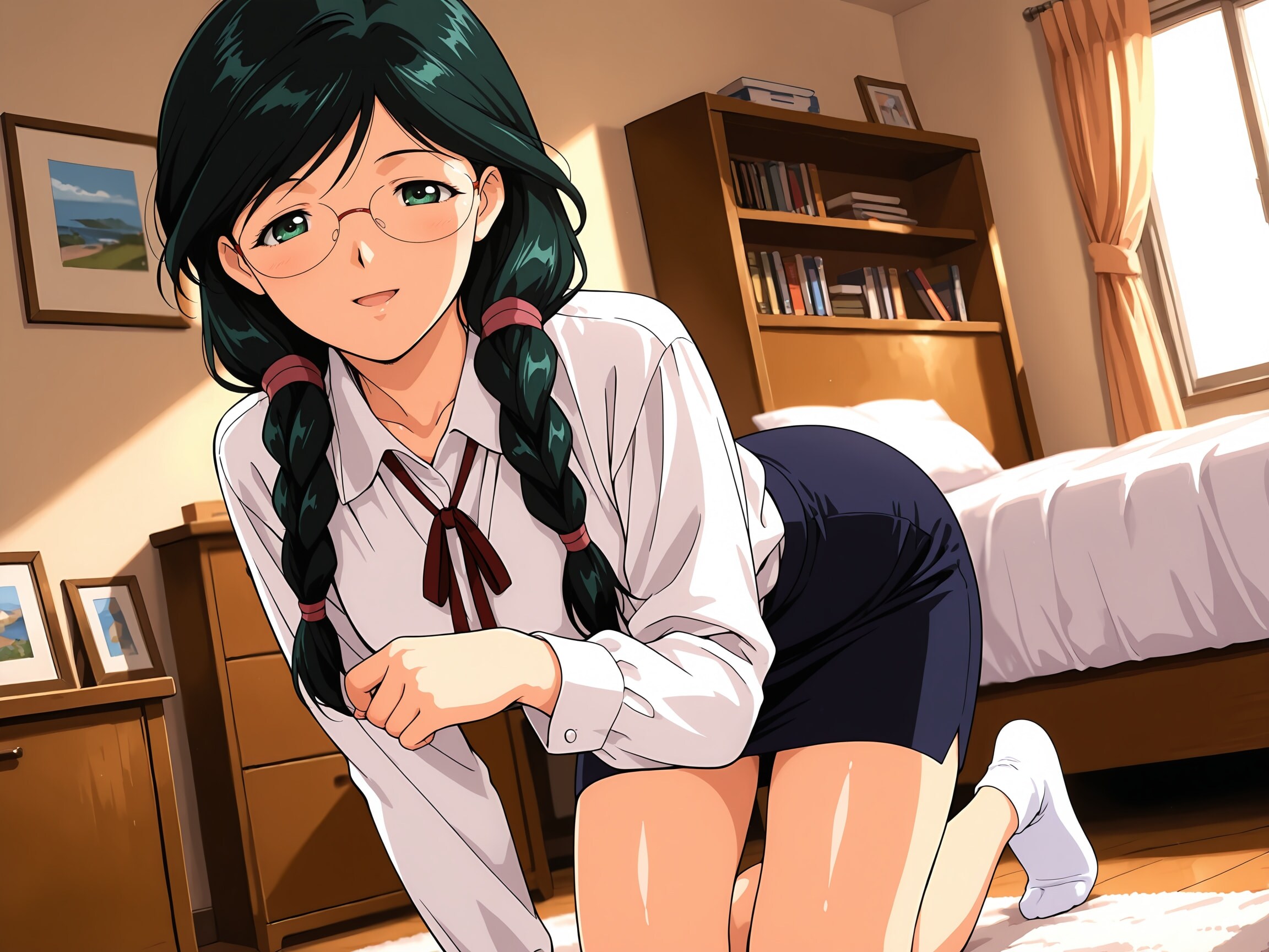 【スーパーリアル麻雀PⅥ】来宮ゆかり：脱衣開始