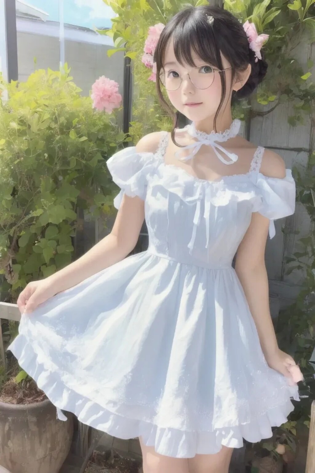 可愛い洋服で出かけたいな
