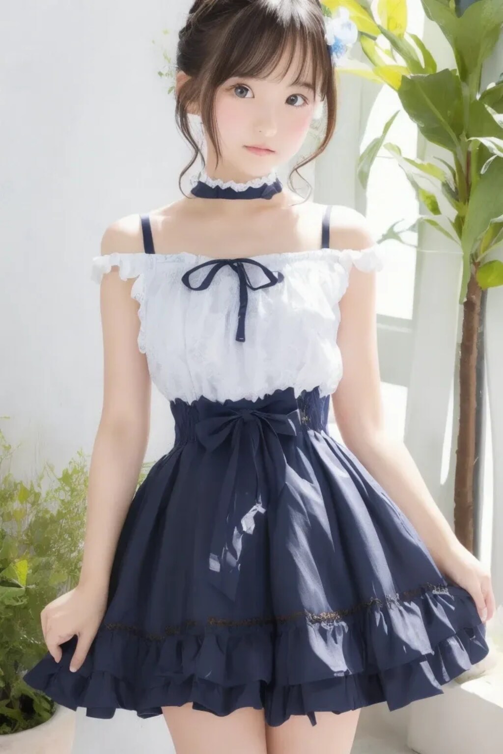 可愛い洋服で出かけたいな