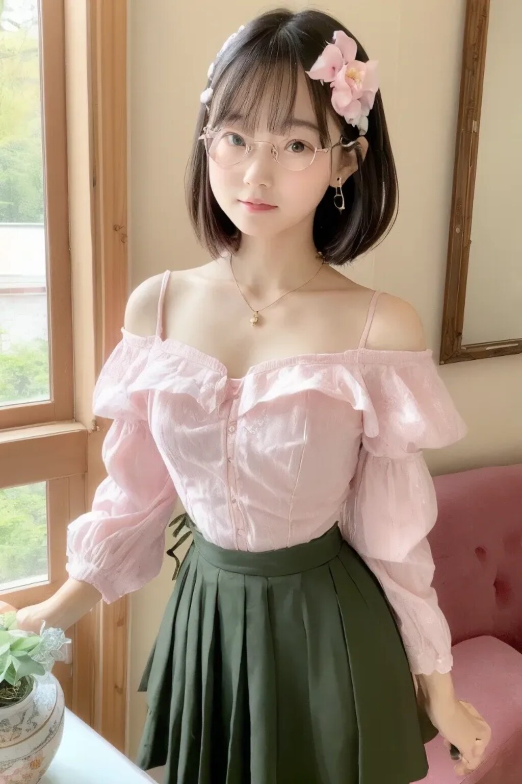 可愛い洋服で出かけたいな