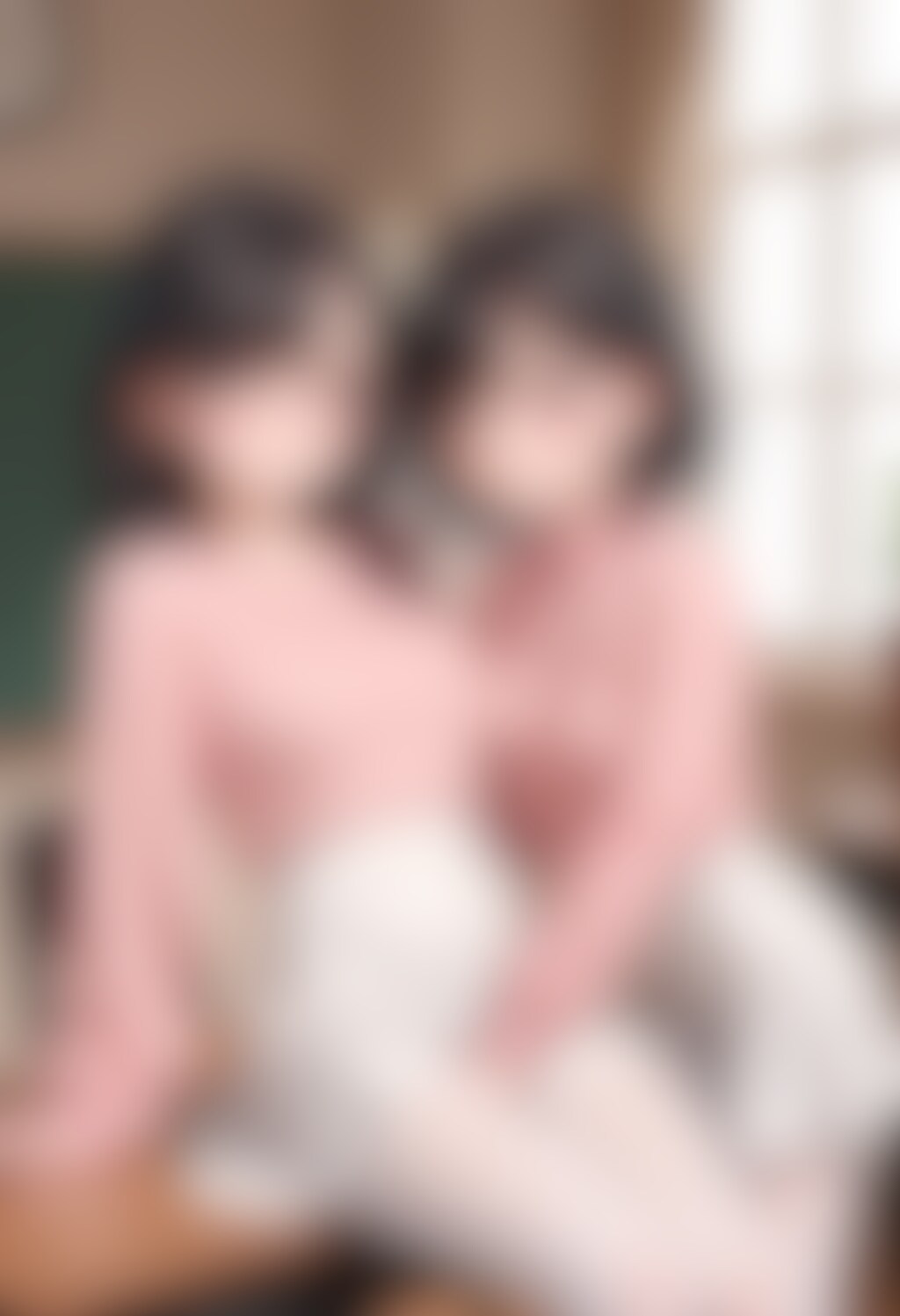 母娘三者面談①40枚