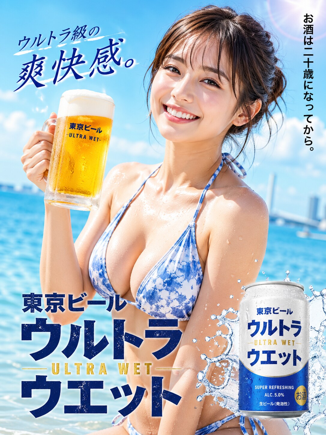 ビールのポスター
