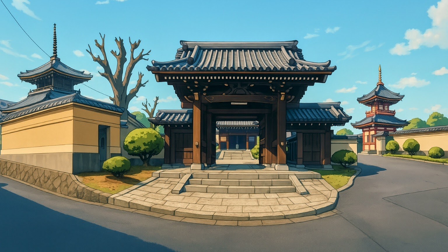 暁村の風景 そのニ