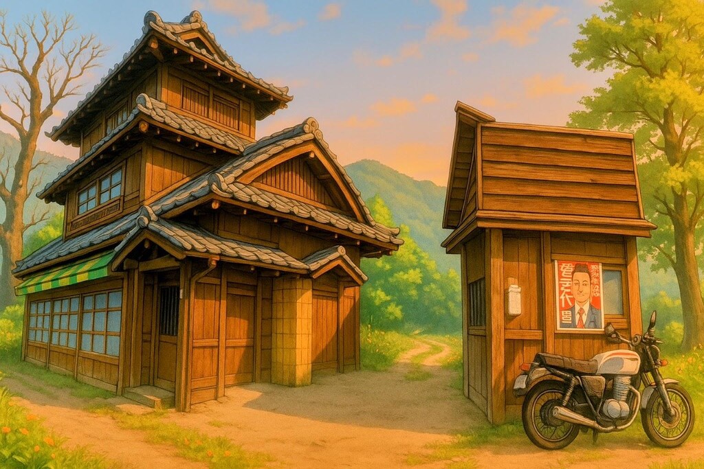 暁村の風景 そのニ