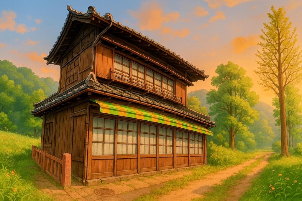 暁村の風景 そのニ