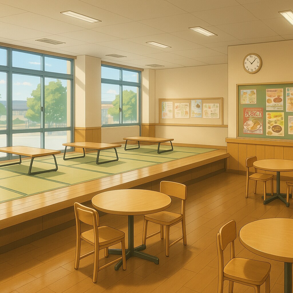 銀河義務教育学校 ランチルーム