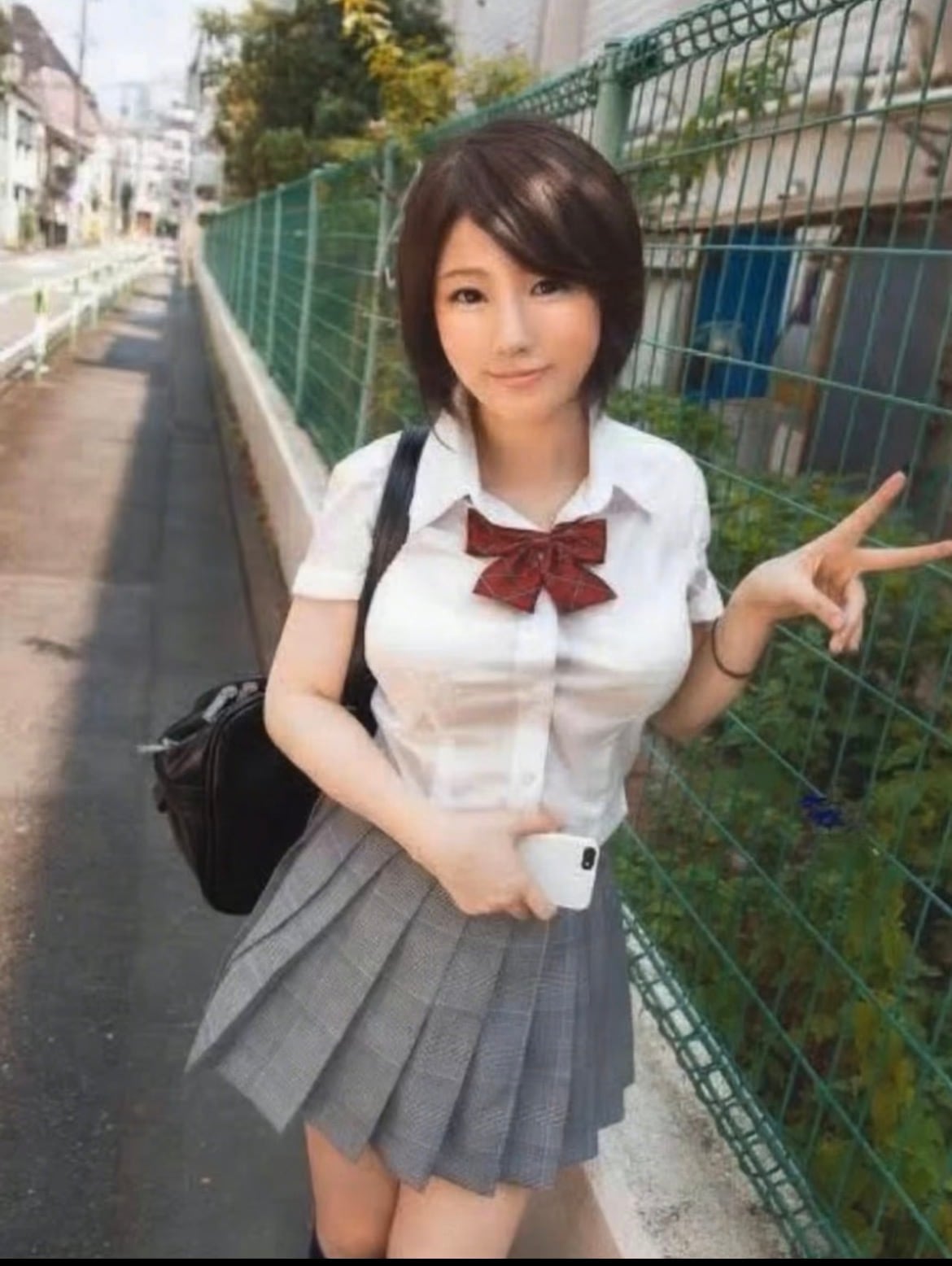 通学JK脱がせます