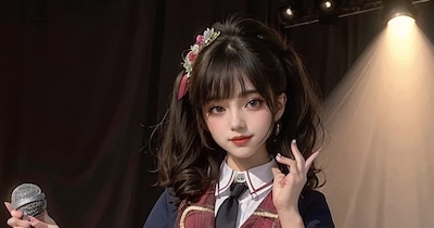 (40枚)結衣@2024/04/14_アイドル衣装