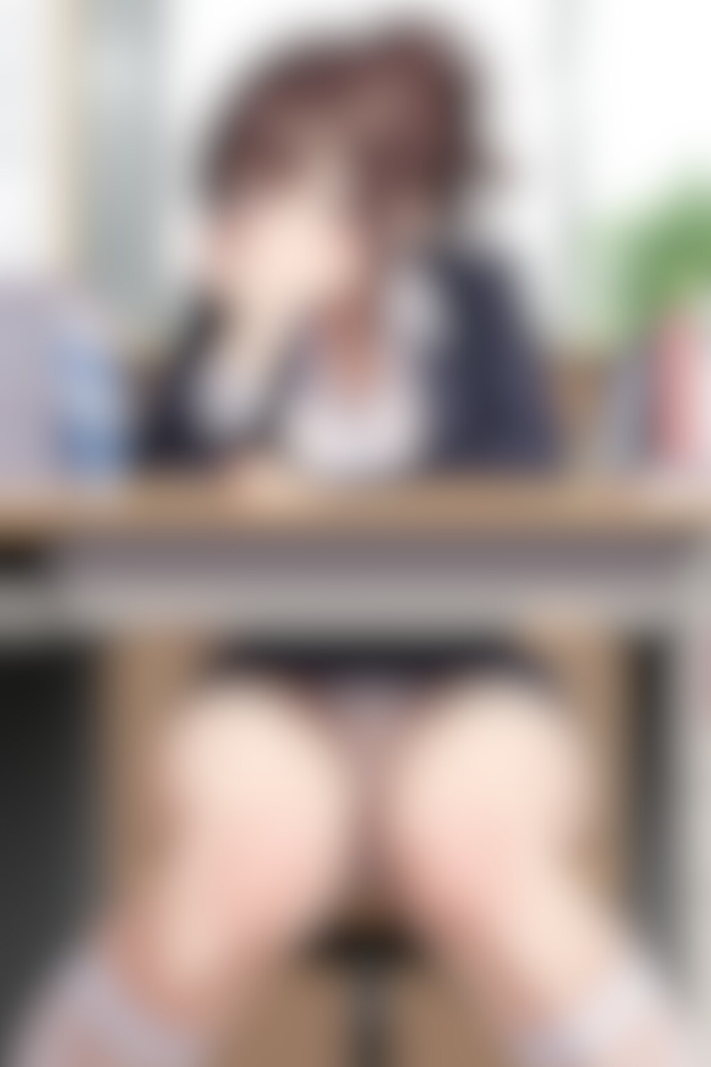 在庫40枚:プロンプトの実験でできたOLパンチラ③