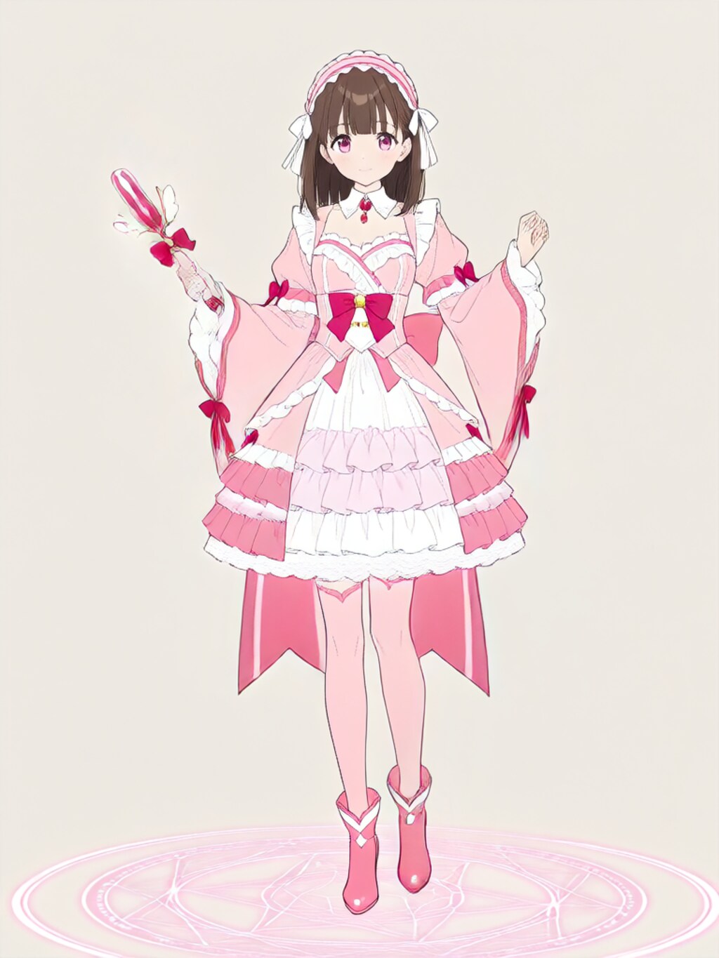 変身！魔法少女 架純【パラパライラスト４０】