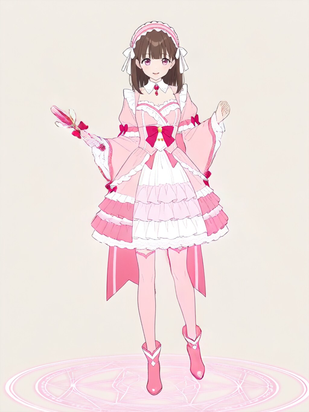 変身！魔法少女 架純【パラパライラスト４０】