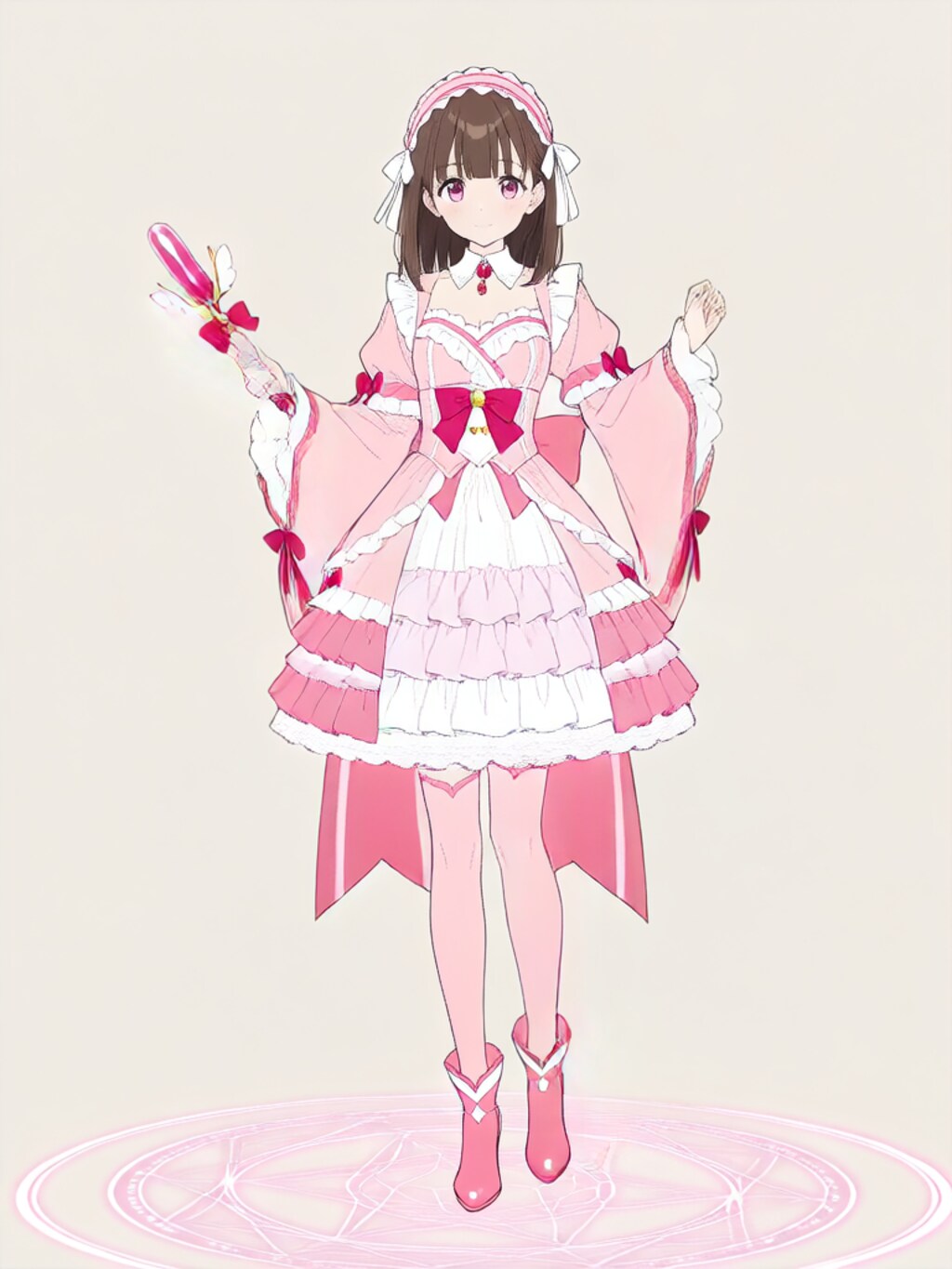 変身！魔法少女 架純【パラパライラスト４０】