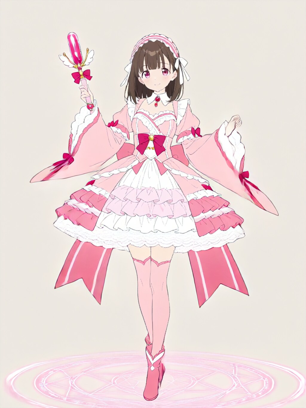 変身！魔法少女 架純【パラパライラスト４０】