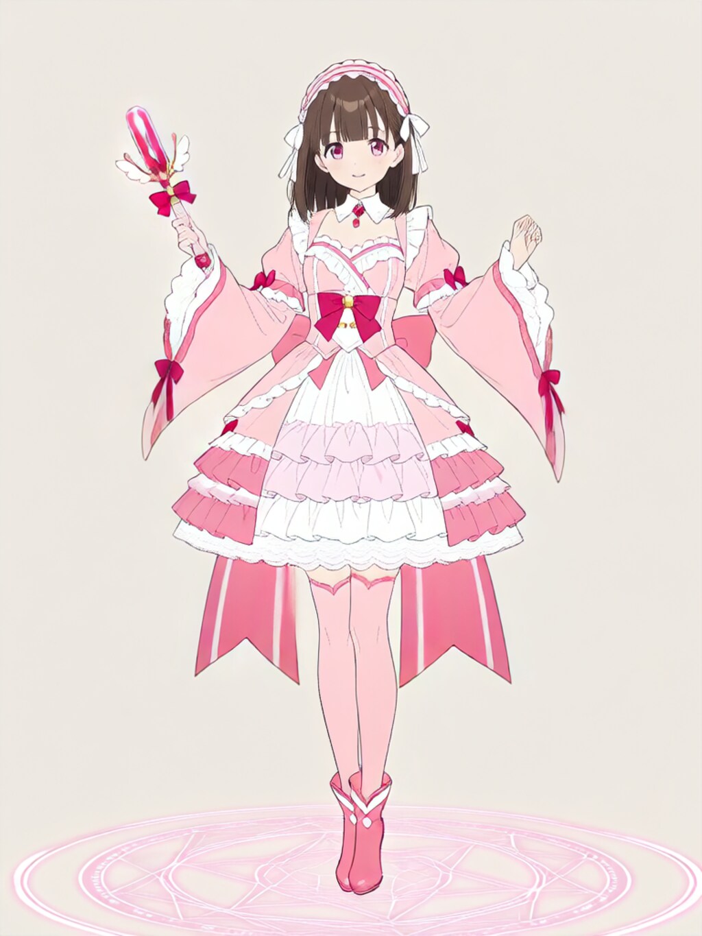 変身！魔法少女 架純【パラパライラスト４０】