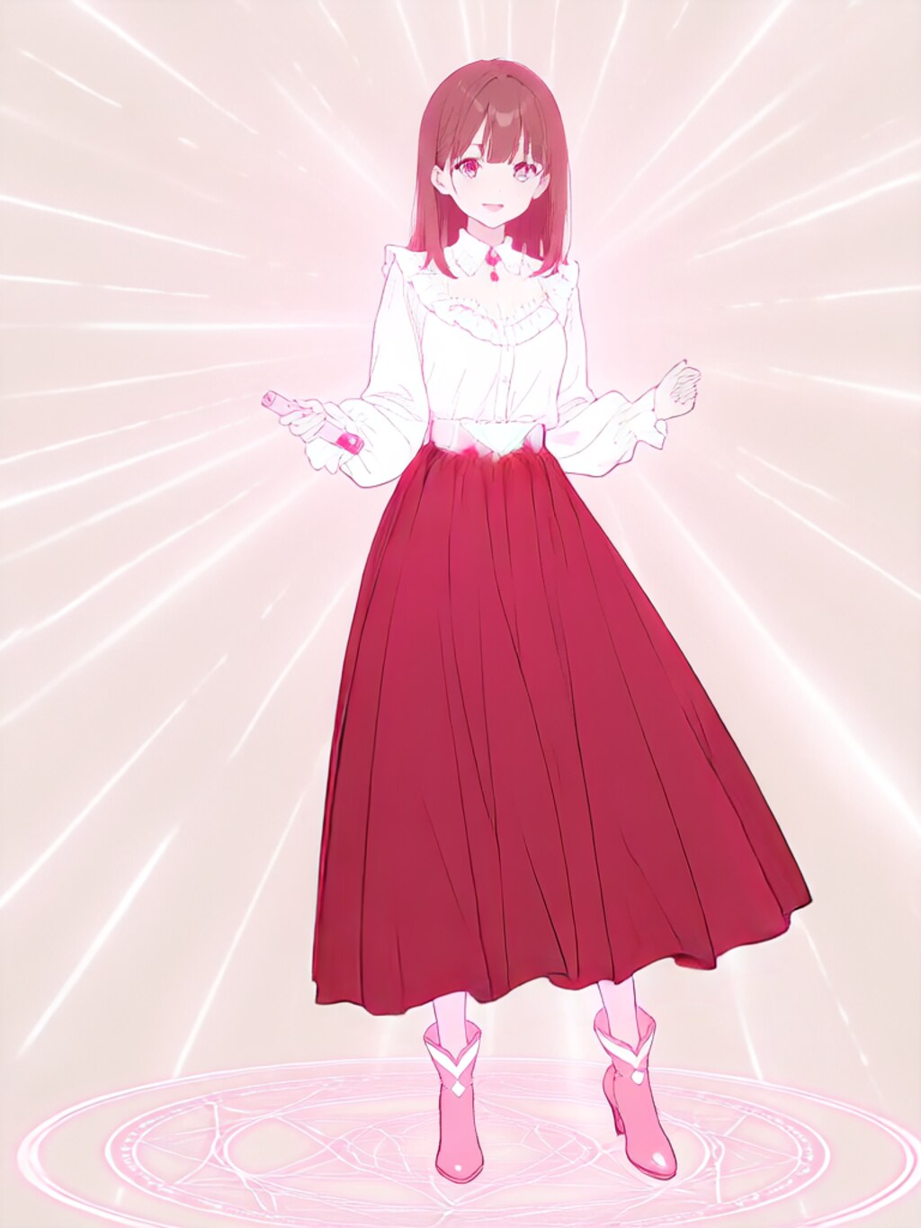 変身！魔法少女 架純【パラパライラスト４０】