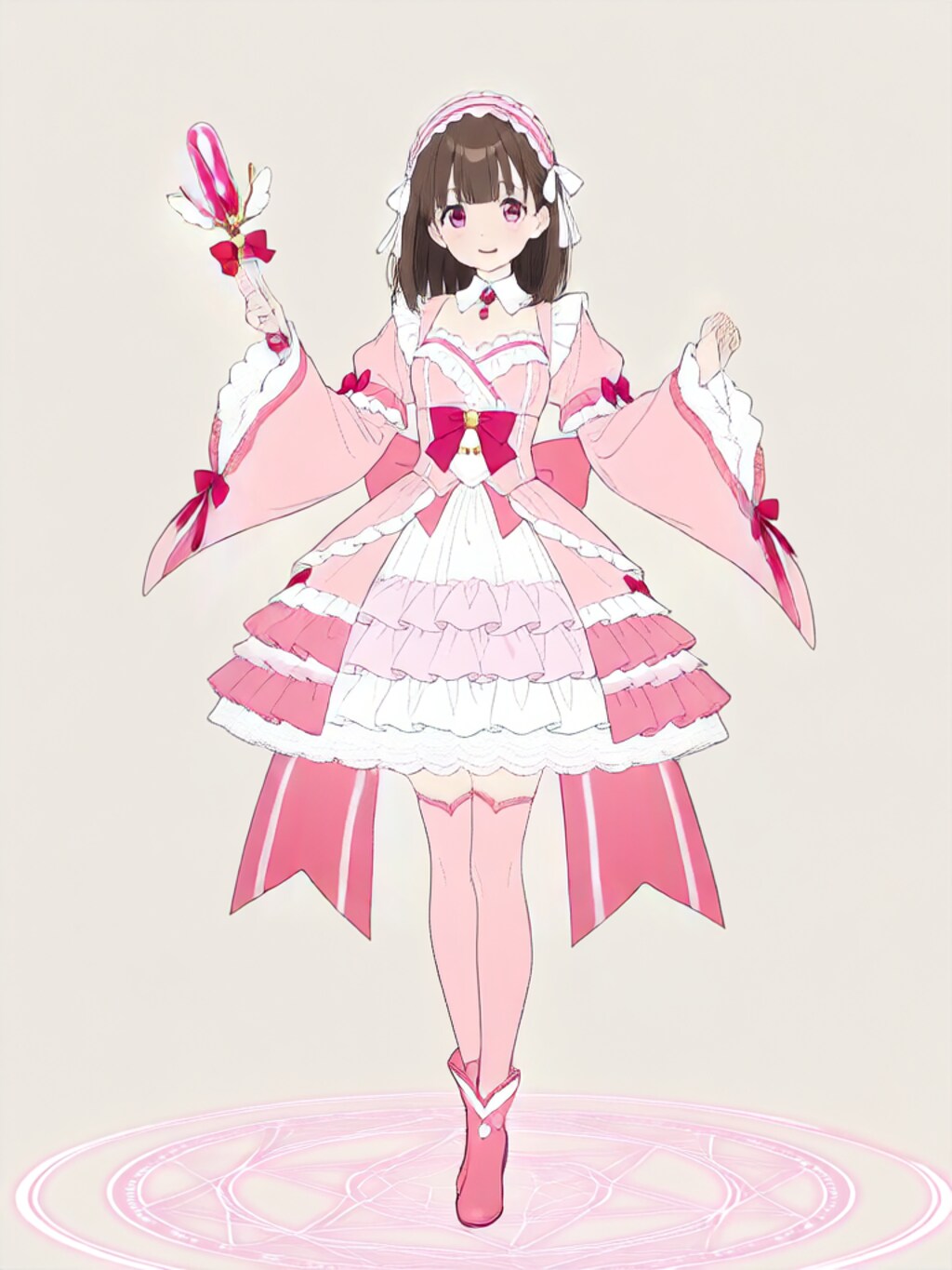 変身！魔法少女 架純【パラパライラスト４０】