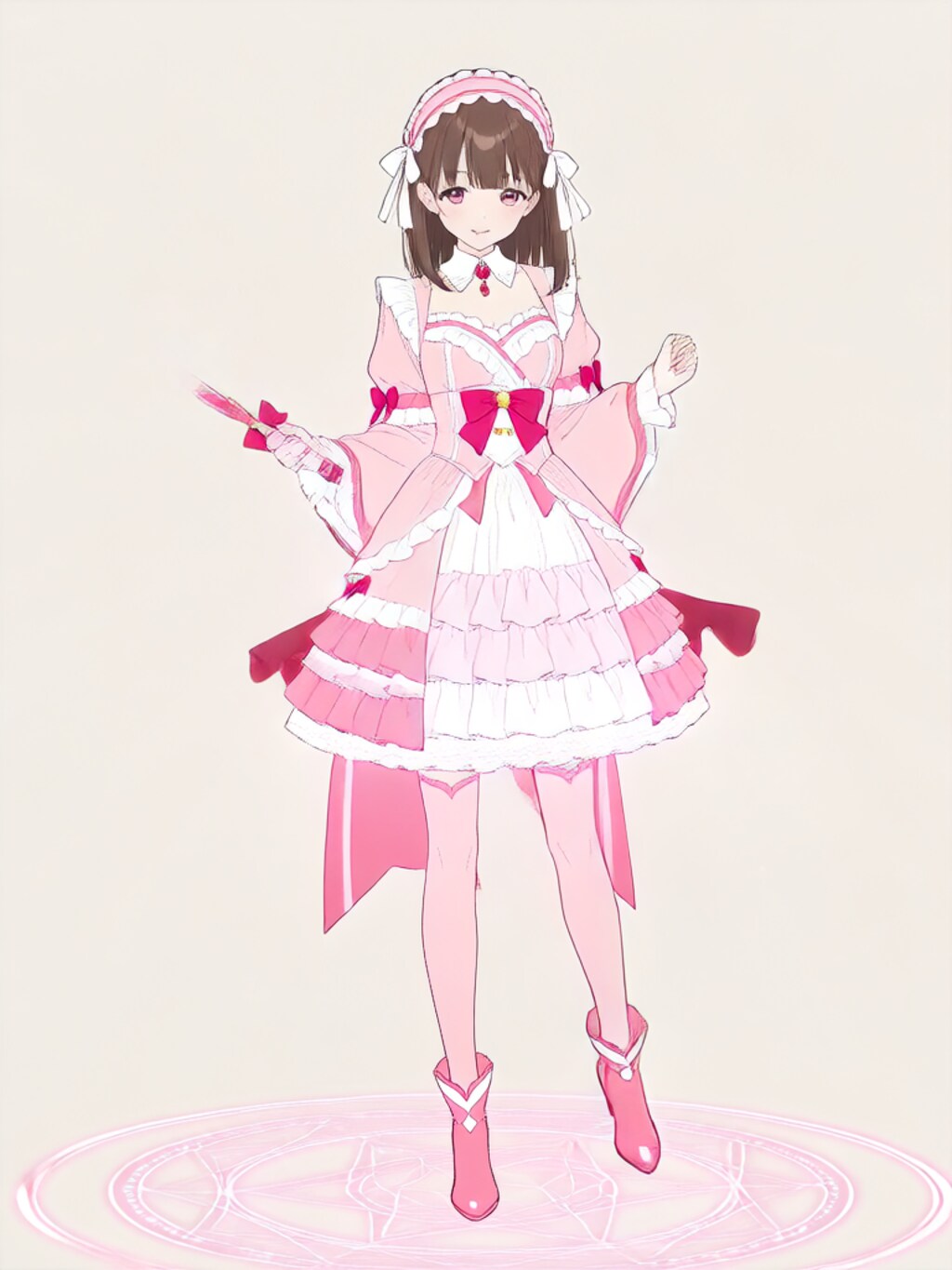 変身！魔法少女 架純【パラパライラスト４０】