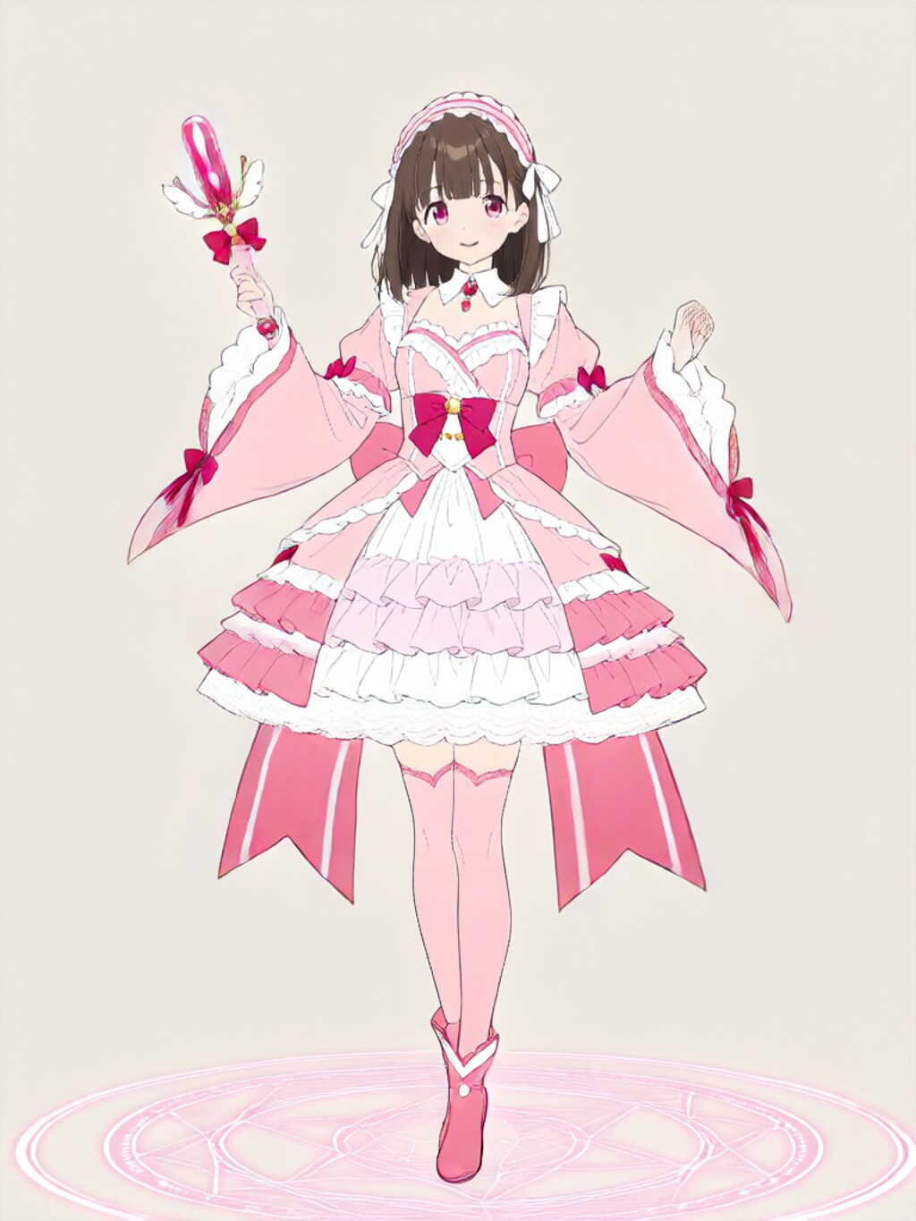 変身！魔法少女 架純【パラパライラスト４０】