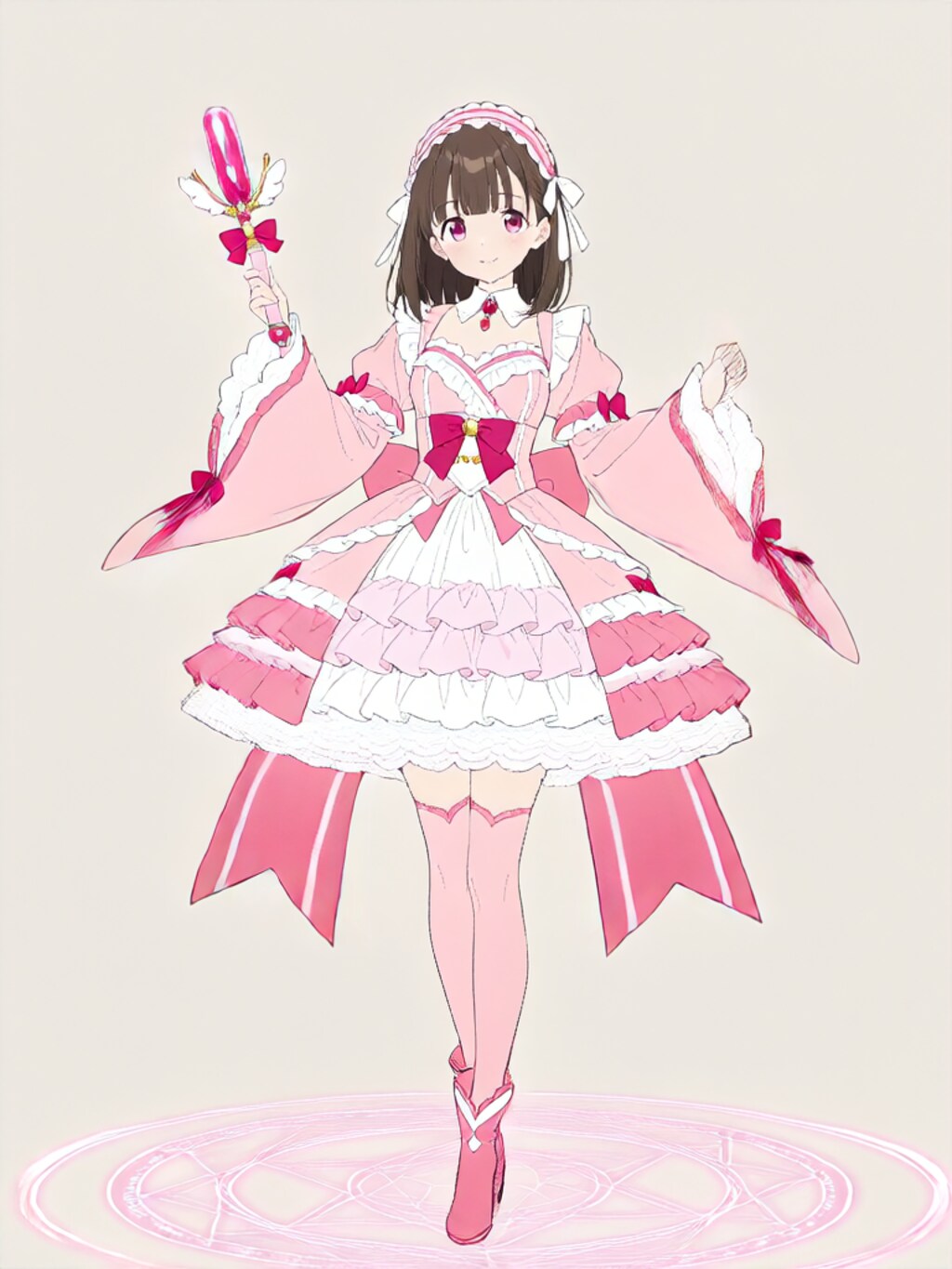 変身！魔法少女 架純【パラパライラスト４０】