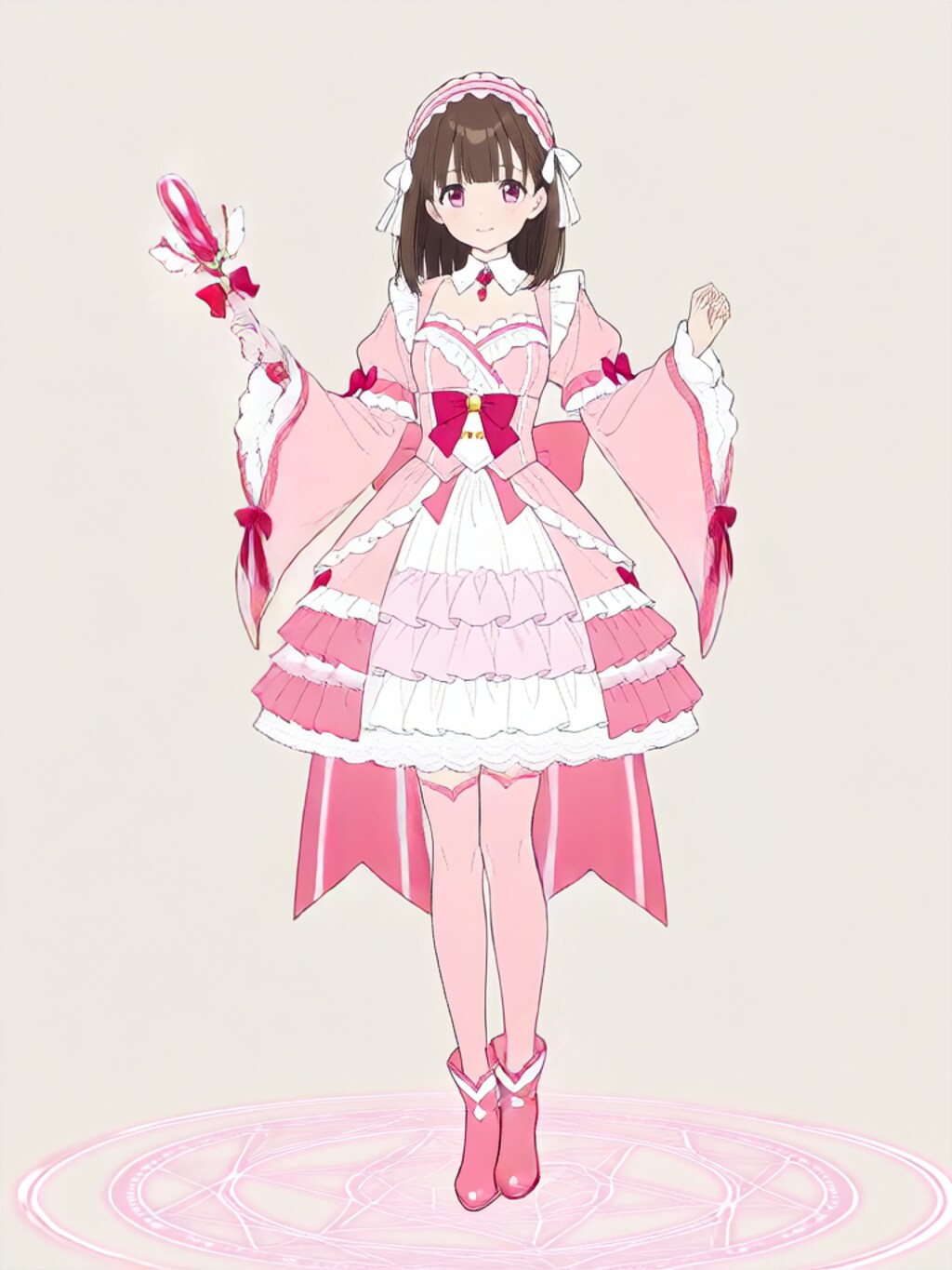 変身！魔法少女 架純【パラパライラスト４０】