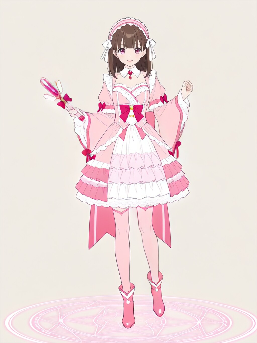 変身！魔法少女 架純【パラパライラスト４０】