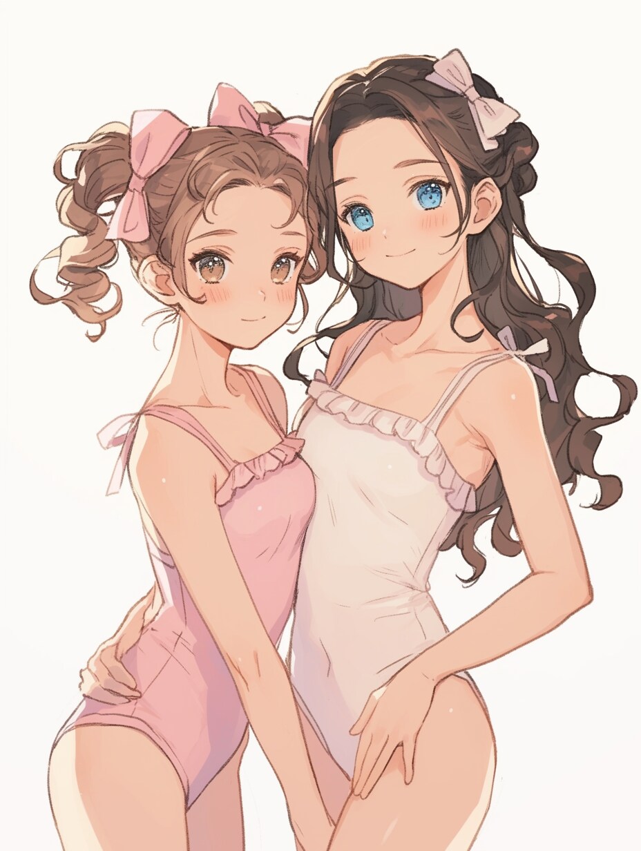 レオタード少女215～221