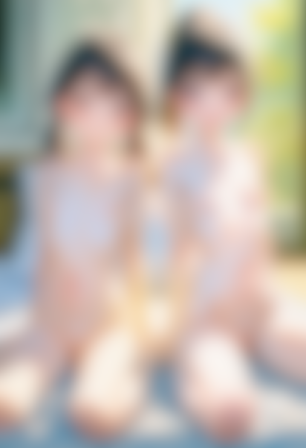 ふたりベッドの上