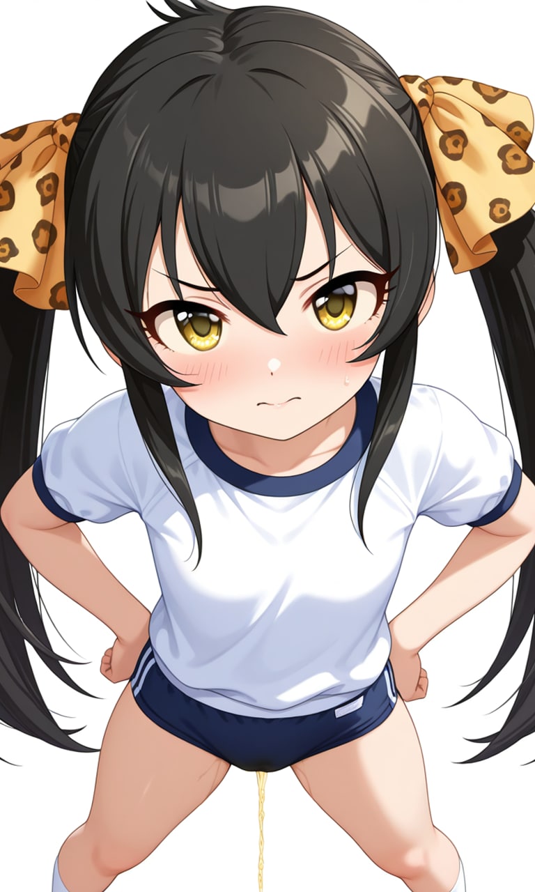 ブルマお漏らし【的◯梨沙】