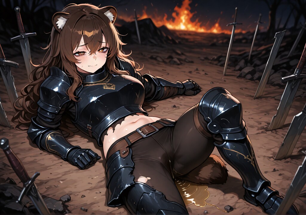 敗北... そして失禁