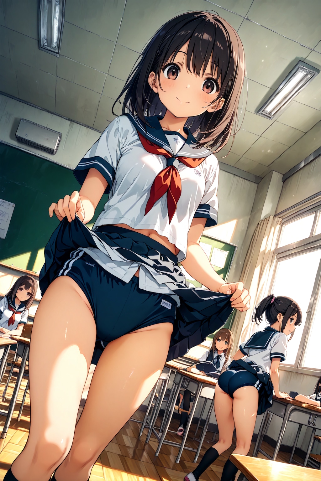 ブルマ穿いてるから平気だもん(28)