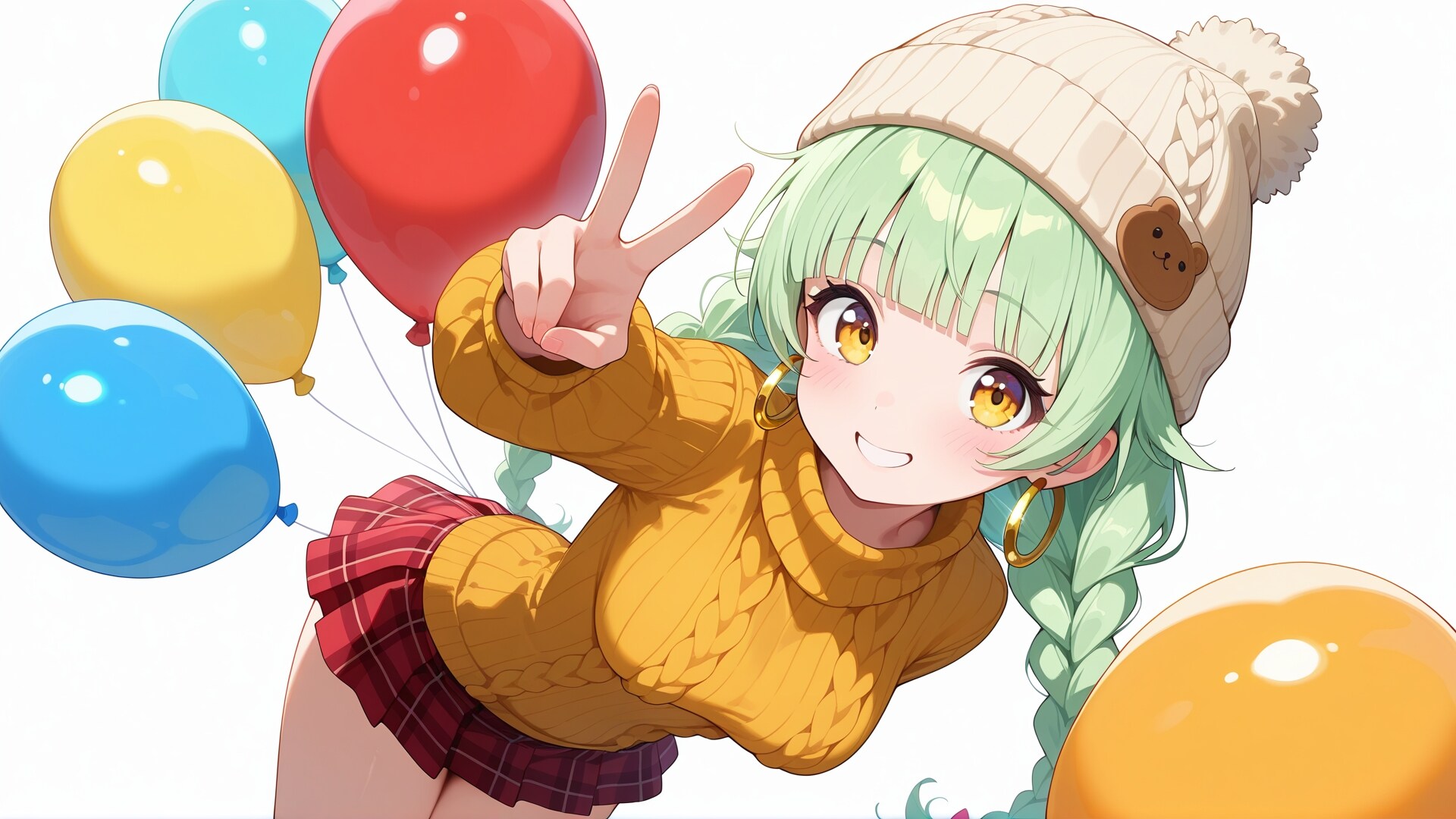 秋のニット帽コーデpart4