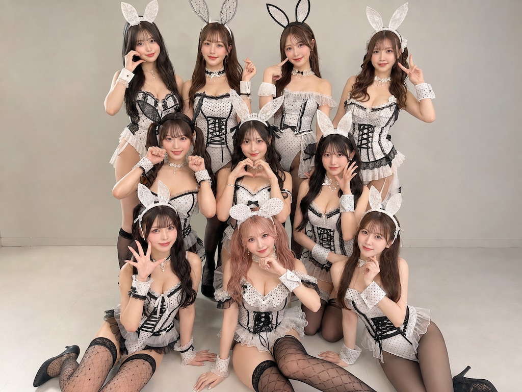 [4枚]セクシーで可愛いアイドル10人組