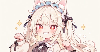 【制作過程】ふわふわネコ耳少女ちゃん