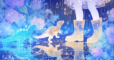 梅雨の幻想ジュラシック