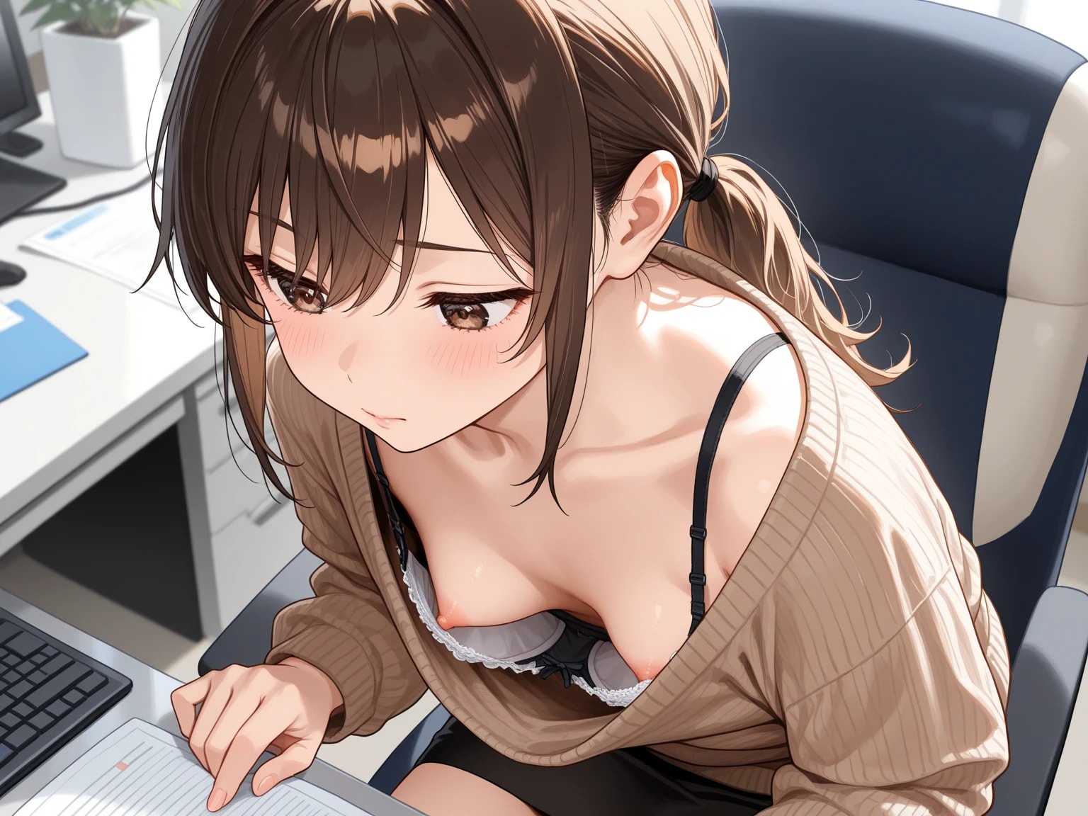40枚:胸チラ寄せ集め